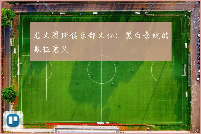 尤文图斯俱乐部文化:黑白条纹的象征意义